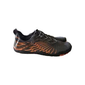 Hike Footwear Lorax Pro Non-Slip Barefoot Orange/Gray Unisex Shoes M10 W12.5-13
